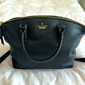 Kate Spade Black crossbody/satchel bag